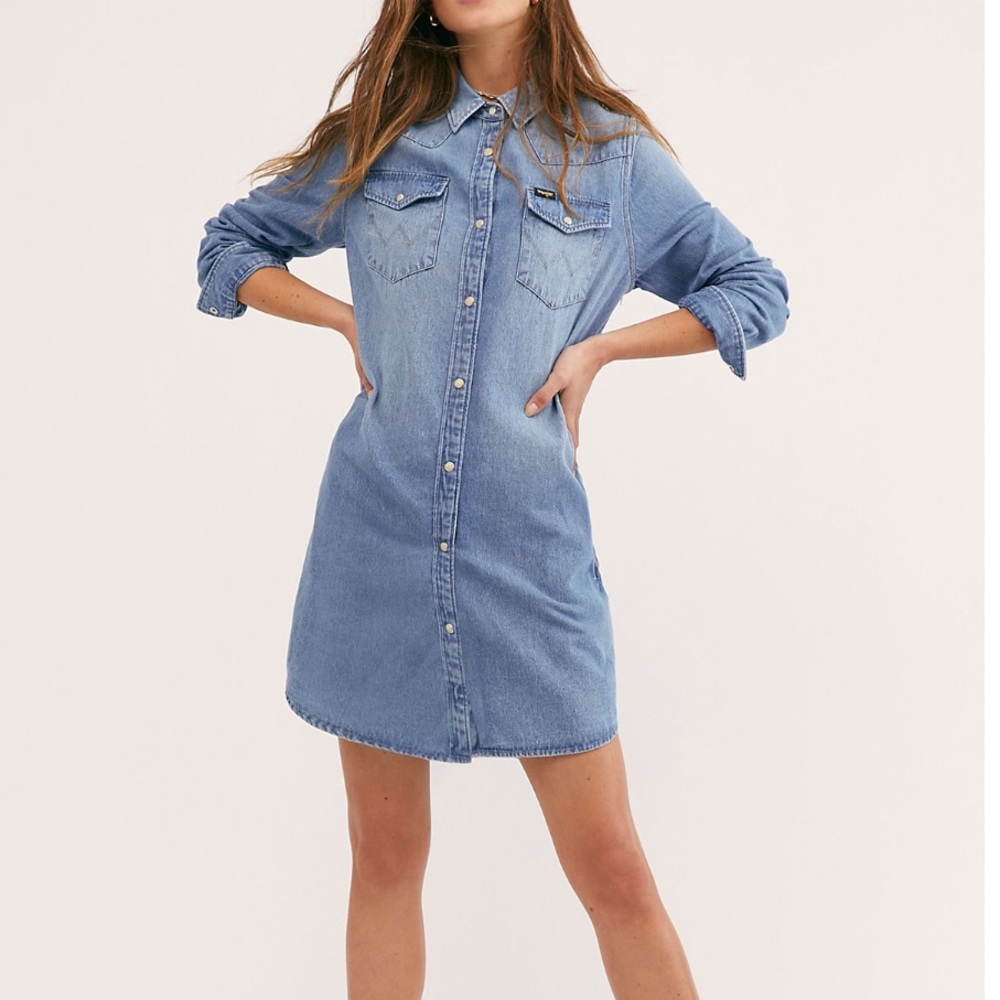 Denim Shirt Dress